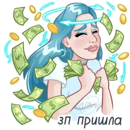 КАРМА-girl sticker 3