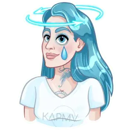 КАРМА-girl sticker 10