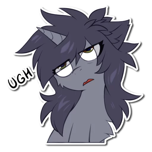 Kate the unicorn sticker 11