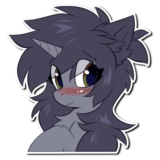 Kate the unicorn sticker 4