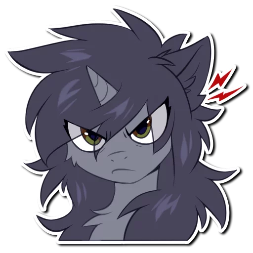 Kate the unicorn sticker 5
