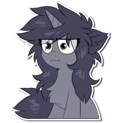 Kate the unicorn sticker 6