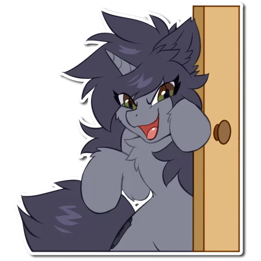 Kate the unicorn sticker 7