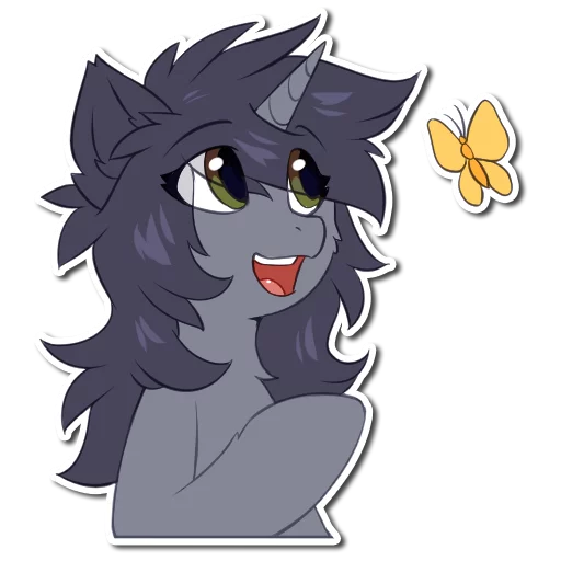 Kate the unicorn sticker 9