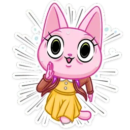 Кэтти sticker 8