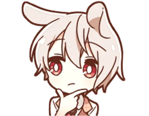 Kawaii boi sticker 9