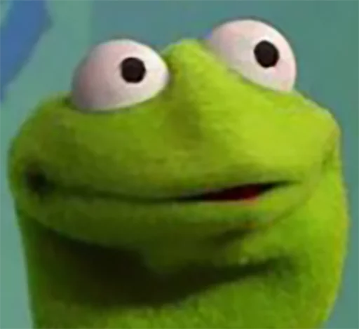 Kermit the memer sticker 4