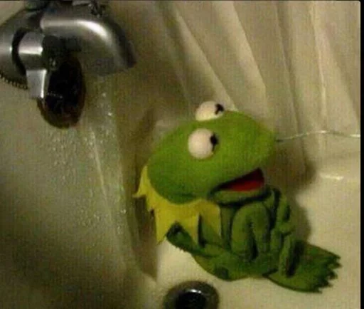 Kermit the memer sticker 7