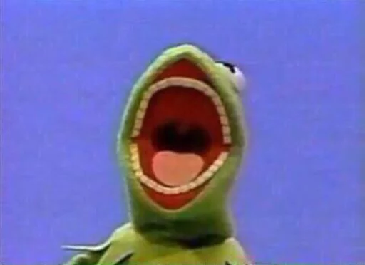 Kermit the memer sticker 10