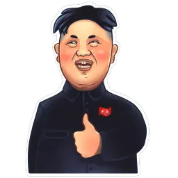 Kim Jong-un Telegram sticker pack