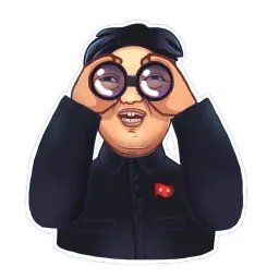 Kim Jong-un sticker 5