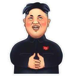 Kim Jong-un sticker 8