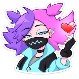 Ким Алина Дзогий Telegram sticker pack