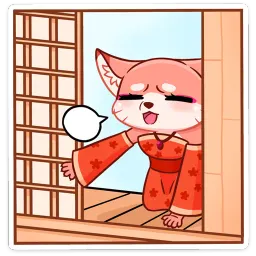 Кицунэ Аи sticker 5