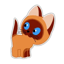 kittennamedwoof sticker 6