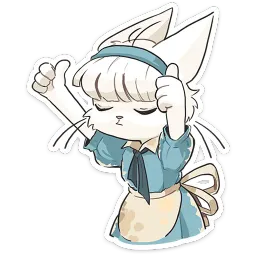 Кошечка Миа ВКонтакте, Ольга Виктория sticker 2