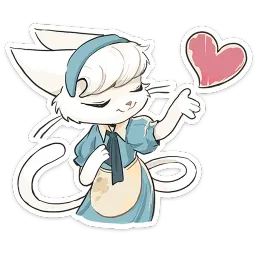 Кошечка Миа ВКонтакте, Ольга Виктория sticker 3