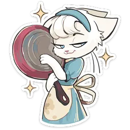 Кошечка Миа ВКонтакте, Ольга Виктория sticker 8