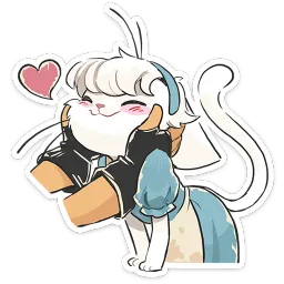 Кошечка Миа ВКонтакте, Ольга Виктория sticker 10
