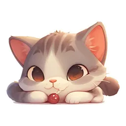 Котенок Луни Tsoy_Design sticker 12