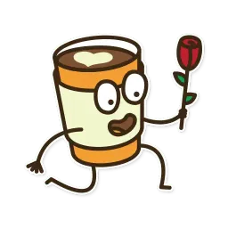 Кофеёчек sticker 6