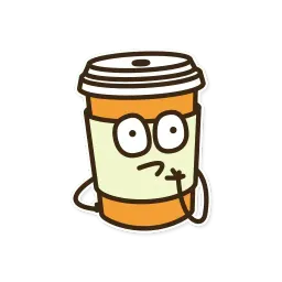 Кофеёчек sticker 7