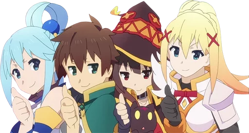 Konosuba Telegram sticker pack