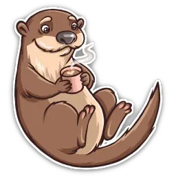 Otter Telegram sticker pack