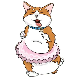 Коржик sticker 8