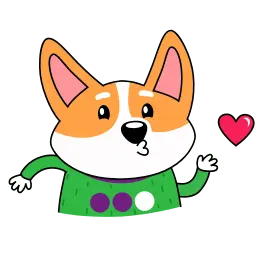 Коржик sticker 3
