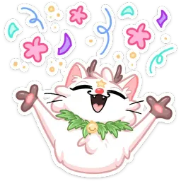 Новогодняя Котострофа sticker 6