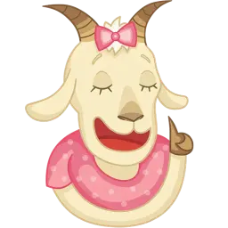 Козочка Роза sticker 5