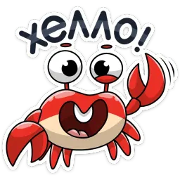 КраБро Telegram sticker pack