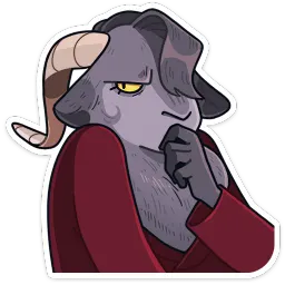 Крампус Прасковья Мышкина sticker 7