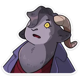 Крампус Прасковья Мышкина sticker 9