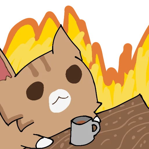 Кривые коты от @anderkf Telegram sticker pack