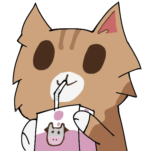 Кривые коты от @anderkf sticker 2