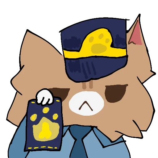 Кривые коты от @anderkf sticker 5