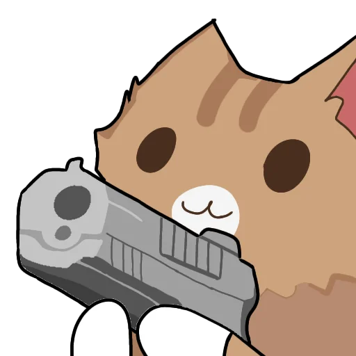 Кривые коты от @anderkf sticker 7
