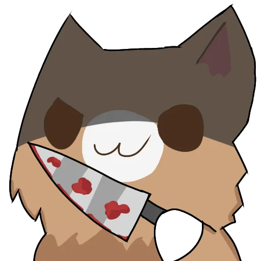 Кривые коты от @anderkf sticker 9