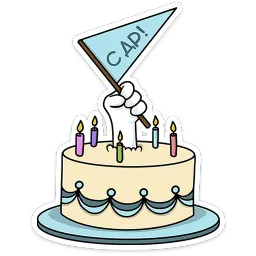 Кроль в офисе Леся Гусева Telegram sticker pack