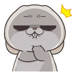 Милый кролик sticker 12