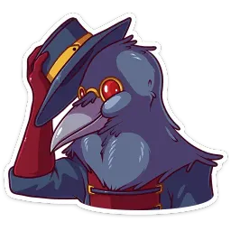 Доктор Кроу sticker 5