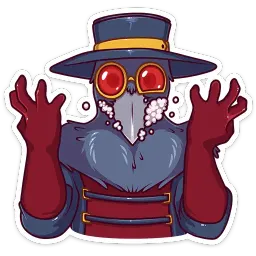 Доктор Кроу sticker 9