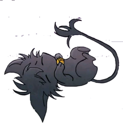 Sleepy Ash(Kuro)- Pecado da preguiça sticker 11