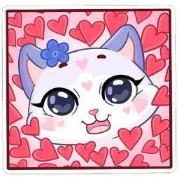 Миу-Мяу и Кусалочка sticker 11