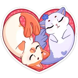 Миу-Мяу и Кусалочка sticker 3