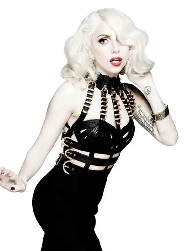 Lady Gaga by sononicola sticker 2