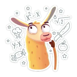 Лама Лимон :: @stickroom sticker 5