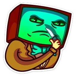 Ламповый sticker 9